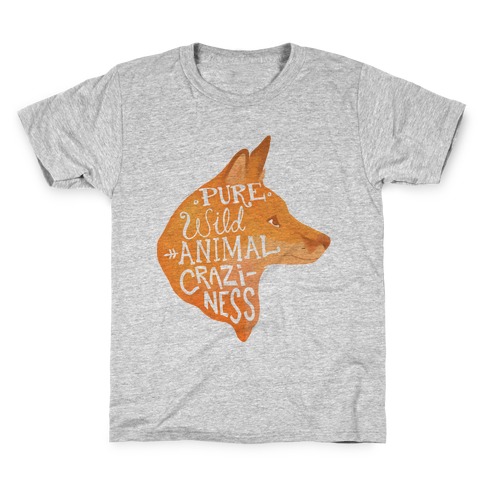 Pure Wild Animal Craziness Kids T-Shirt