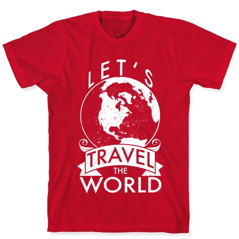 travel the world tee shirts