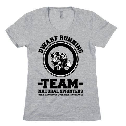 Dwarf Running Team Womens T-Shirt