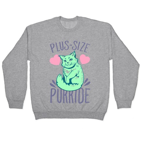 Plus-Size Purride Pullover