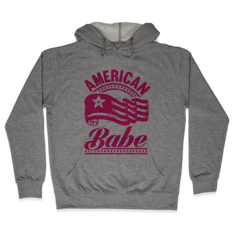 American Babe Hooded Sweatshirt