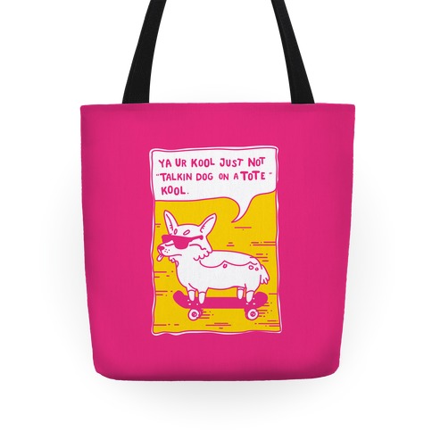Talking Dog on a Tote Cool Tote