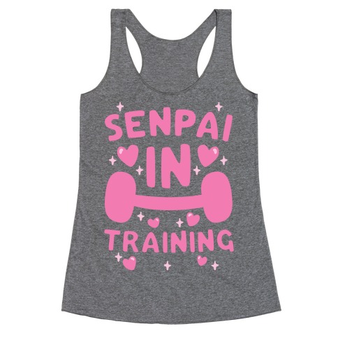 Senpai In Training Racerback Tank Top