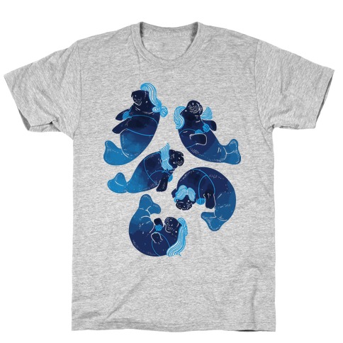 Mermaid Manatees T-Shirt