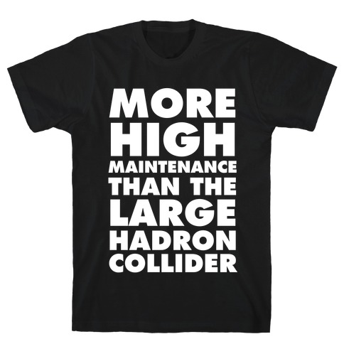 hadron collider t shirt