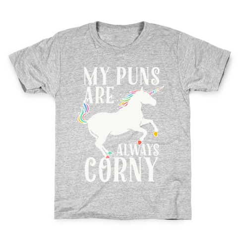 My Puns are Always Corny Kids T-Shirt
