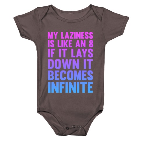 Infinite Laziness Baby One-Piece