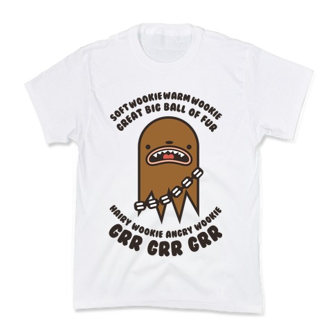 Soft Wookie Warm Wookie Kids T-Shirt