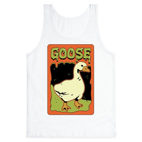 Goose Horror Parody Tank Top