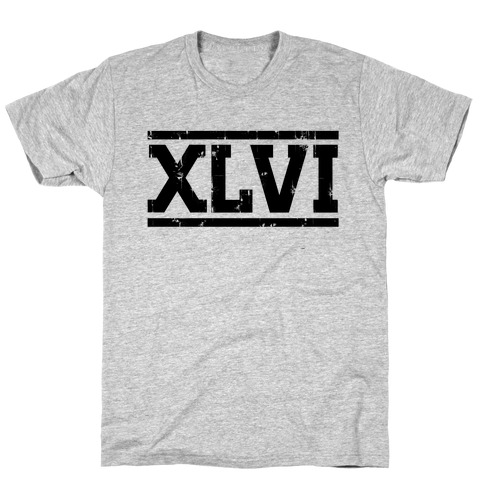 roman numerals t shirt