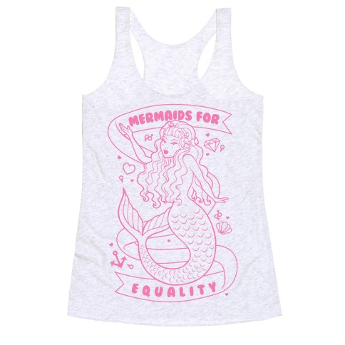 Mermaids For Equality Racerback Tank Top