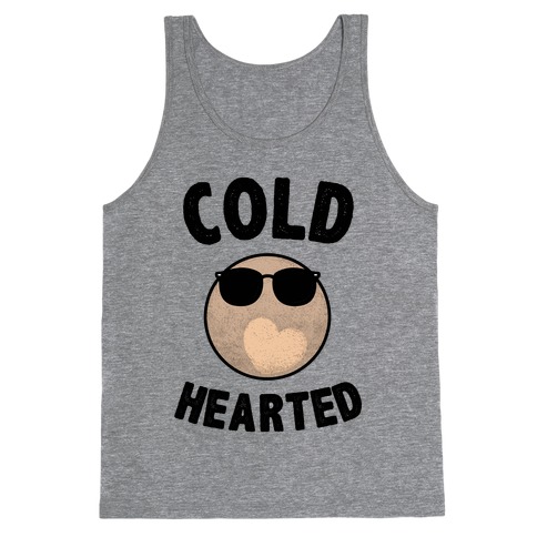 Cold Hearted Pluto Tank Top