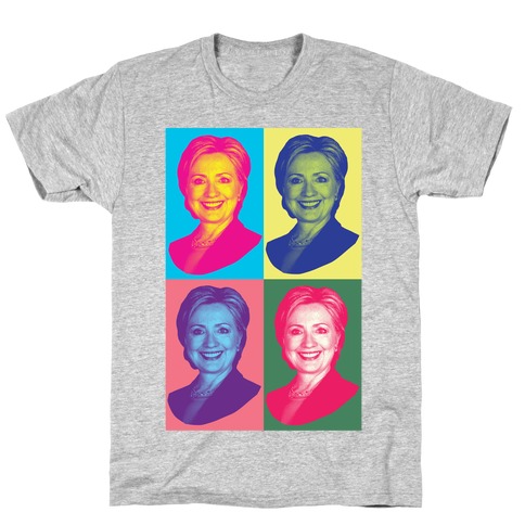 Pop Art Hillary Clinton T-Shirt