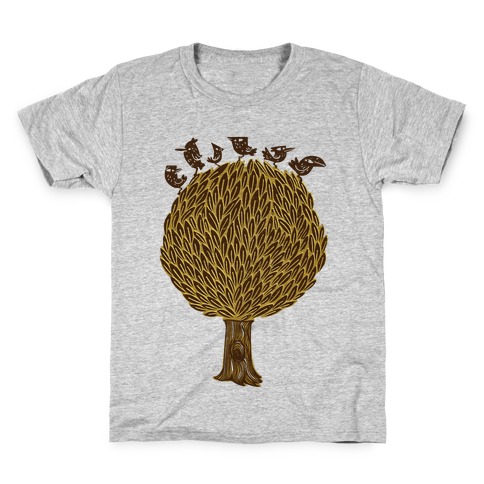 Birds on a Tree Kids T-Shirt