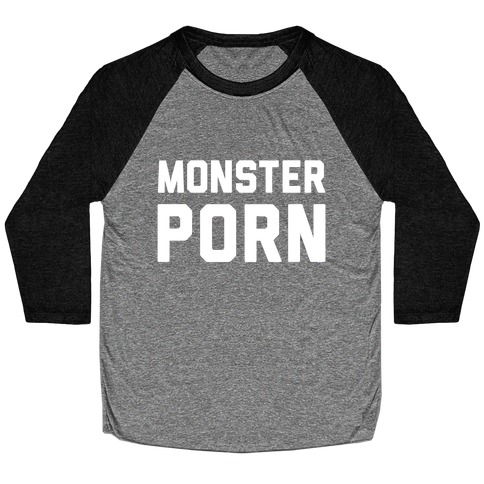 Monster Porn Baseball Tee