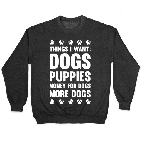 Things I Want: Dogs Pullover