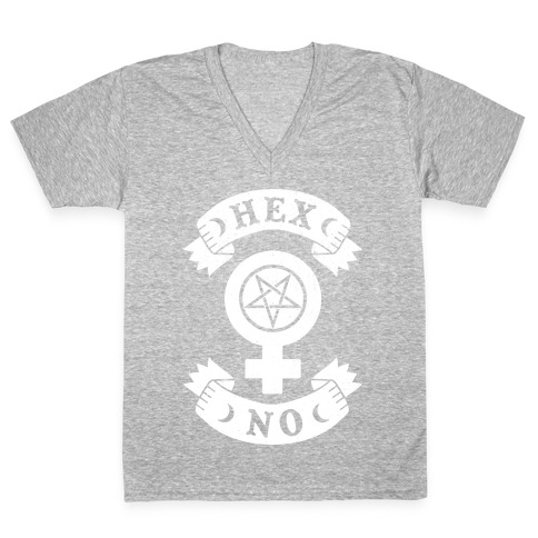 Hex No V-Neck Tee Shirt