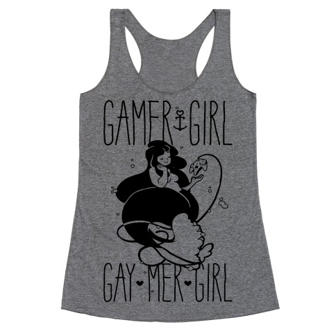 Gamer Girl Gay Mer Girl Racerback Tank Top