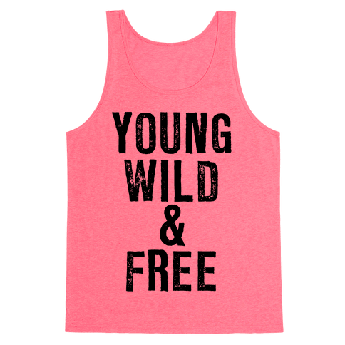 young wild and free t shirt