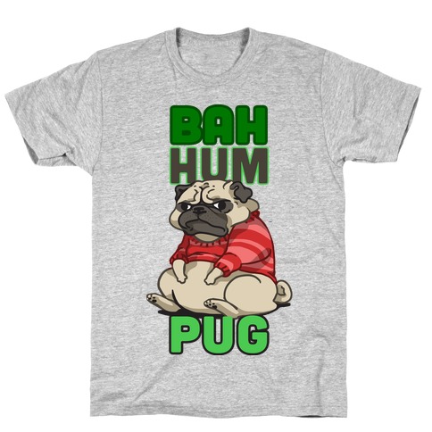 Bah Hum Pug T-Shirt