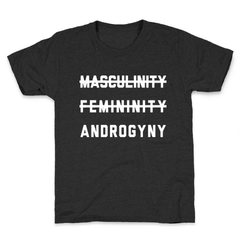 Masculinity Femininity Androgyny Kids T-Shirt