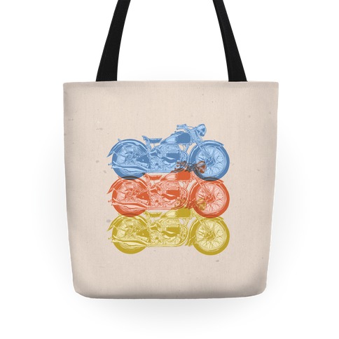 motorcycle tote bag