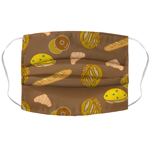 Bread Lover Accordion Face Mask