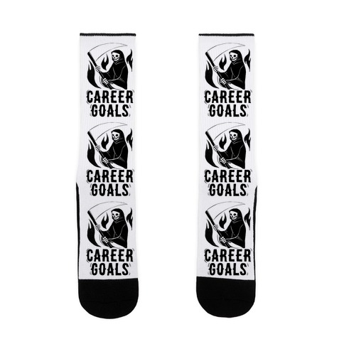 Career Goals - Grim Reaper Sock