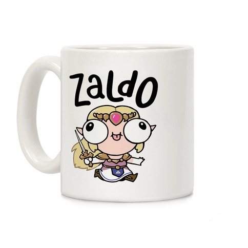Derpy Zelda Zaldo Coffee Mug