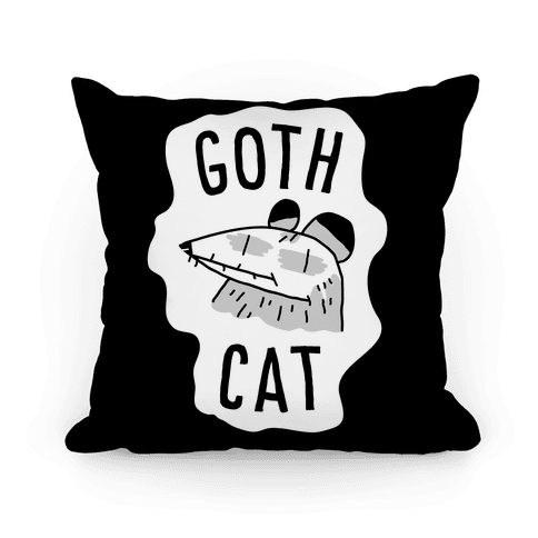 Goth Cat Pillows