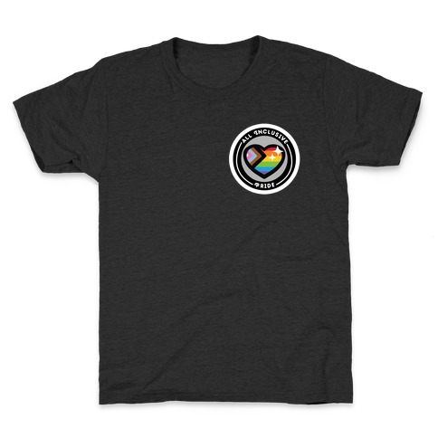All Inclusive Pride Patch Kids T-Shirt