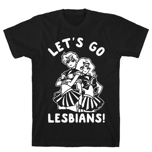 Let's Go Lesbians Uranus Neptune T-Shirt
