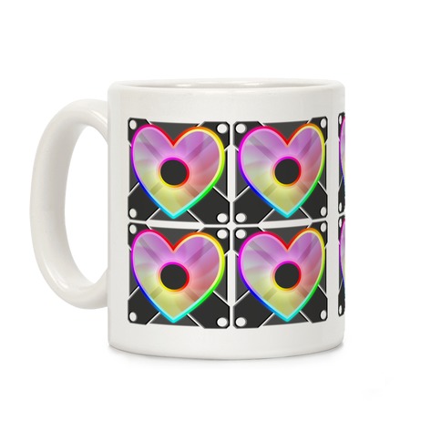 I Love RGB Fan Stack Coffee Mug