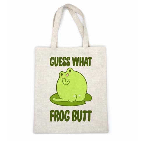 Guess What Frog Butt Casual Tote