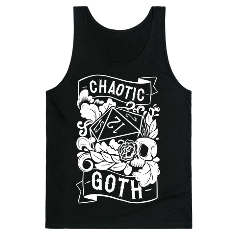 Chaotic Goth Tank Top