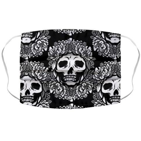 face mask with skull design