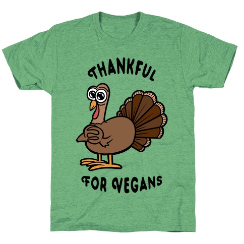 Thankful For Vegans T-Shirt