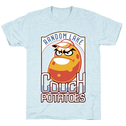 Couch Potatoes Fake Sports Team T-Shirt