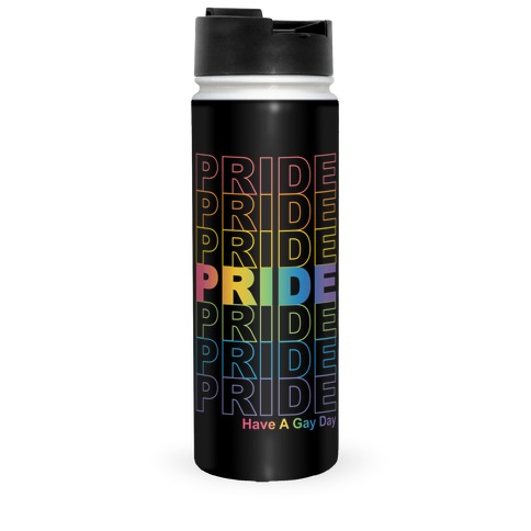 Pride Thank You Bag Parody Travel Mug