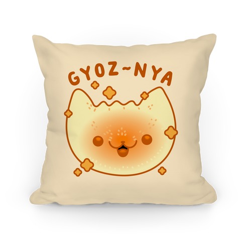 Gyoz~nya (Cat Gyoza) Pillow