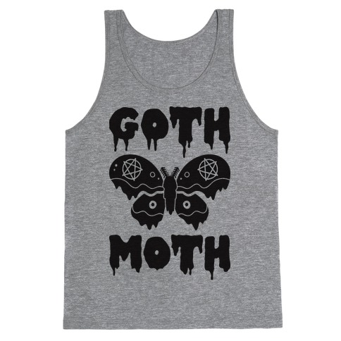 Goth Moth Tank Top