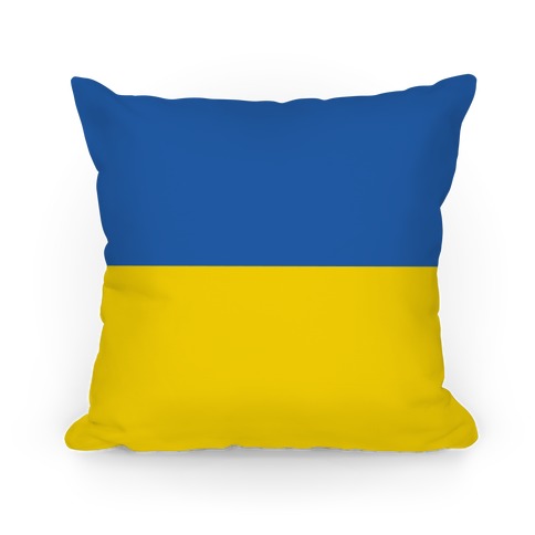 Flag Of Ukraine Pillow