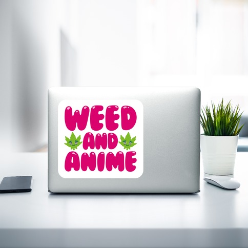 Weed And Anime Notebook