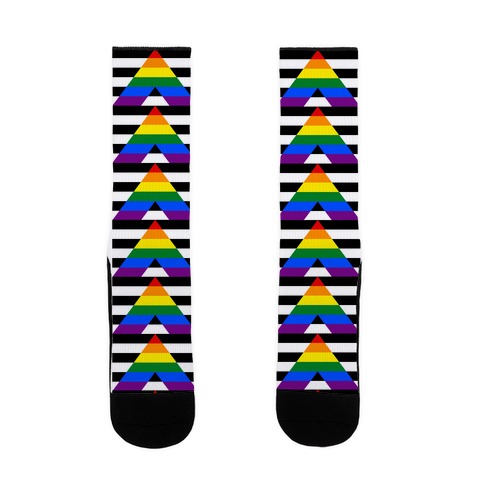 Ally Pride Flag Sock
