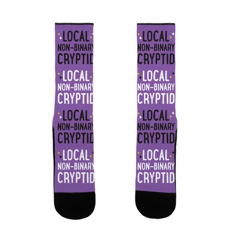 Local Non-binary Cryptid Sock