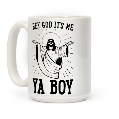 11 oz mug - God over all, yet God with me