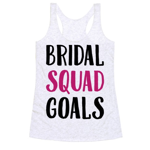 bride squad tank tops