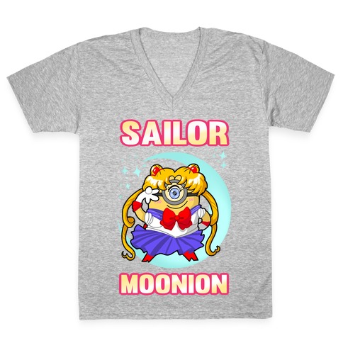 Sailor Moonion V-Neck Tee Shirt