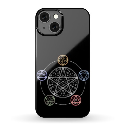 Witch's Elements In Balance Phone Case