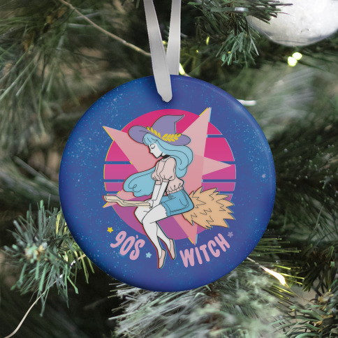 90's Witch Ornament